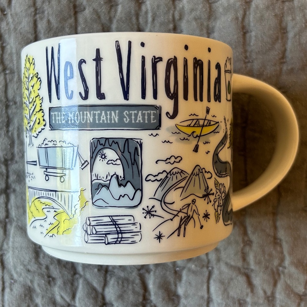 Starbucks West Virginia 2021 Been There Series Mug
